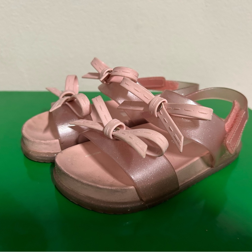 Pink Kids Sandals with Bows